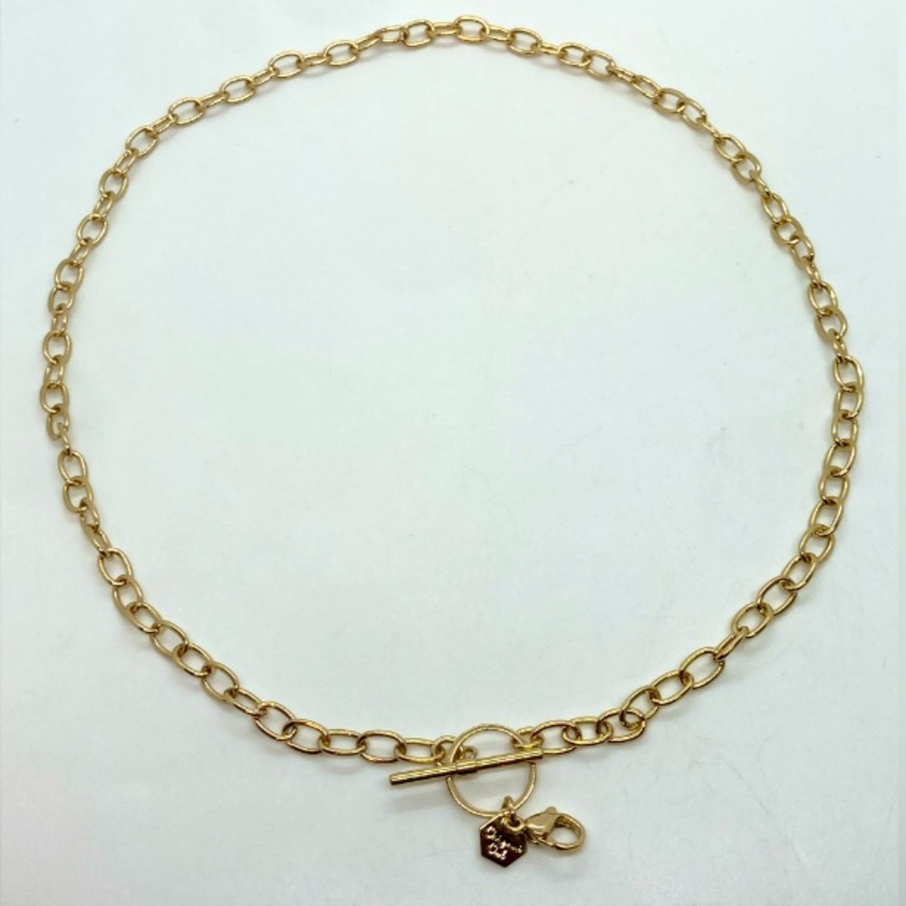 Origami Owl Gold Tone Metal Chain w Toggle Clasp & Lobster Clip | 20” L